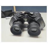 High-Power Binoculars with Carrying Case