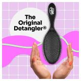 Wet Brush Original Detangling Hair Brush, Classic Black - Ultra-Soft IntelliFlex Bristles - Detangler Brush Glide Through Tangles With Ease For All Hair Types - For Women, Men, Wet & Dry Hair