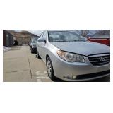 2009 Hyundai Elantra, SILVER