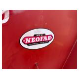 NEOFAB Roll Off Dumpster with Extra High Mesh Sides, Very Good Condition