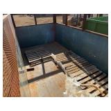 NEOFAB Roll Off Dumpster with Extra High Mesh Sides, Very Good Condition