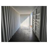 First Trip 40 Foot High Cube C Container with 5 sets of double doors.