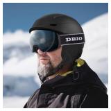 DBIO Snowboard Helmet, Ski Helmet for Adults-with 9 Vents, ABS Shell and EPS Foam, Snow Helmets for Men and Women Youth