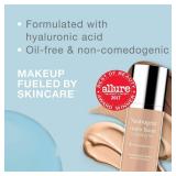 Neutrogena Hydro Boost Hydrating Tint with Hyaluronic Acid, Lightweight Water Gel Formula, Moisturizing, Oil-Free & Non-Comedogenic Liquid Foundation Makeup, 105 Caramel Color 1.0 fl. oz