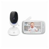 Motorola 5" Video Baby Monitor w/PTZ - VM75 - Retail: $62.00