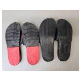 Two Pair Nike Mens Slides, Approx Size 13