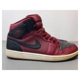 Air Jordan 1 Mid - Team Red/Black Size 12