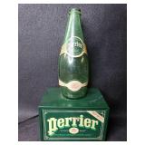 Vintage Perrier Lighted Water Display with Original "Bubbling Action" Bottle (untested )