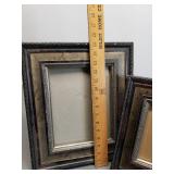 High Quality, Heavyweight Wood Photo Frames Patina Finish and Velveteen Backing