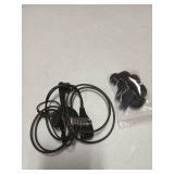 Commountain CP200D CP100D Earpiece with PTT/Mic for Motorola Walkie Talkies Radios R2 CP200 CP185 BPR40 BPR40D CLS1410 CLS1110 DTR700 RDU4100 RDU4160D RMU2040 RMU2080D CLS CP, G Shape Earhook Headset