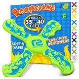 Fun Boomerang - Easter Basket Stuffers for Kids - Soft & Easy to Use - Easter Gifts for Boys & Girls All Ages - Best Boy Gifts for 6 7 8 9 10 Year Old Boys + 2025 Top Toys for Age 8-12 Boy Gift Ideas