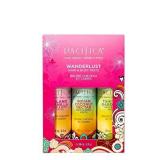 Pacifica Beauty Mini Fragrance Sampler, 3 Island Vanilla Scents - Hair Perfume & Body Spray Gift Set, Vegan & Cruelty Free