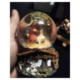 Mini Nativity scene snow globe and Heavy Nativity Stocking hanger.