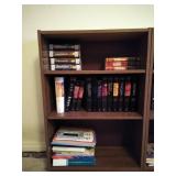 (3) Tier bookshelf, contents not included, 24" W x 9 3/4" D x 35 3/4" H.