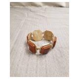 VINTAGE CHUNKY WOOD BRACELET