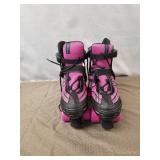 Schwinn Adjustable 2-in-1 Quad/Inline Skate - Black/Pink (5-8) - Retail: $76.53