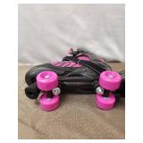 Schwinn Adjustable 2-in-1 Quad/Inline Skate - Black/Pink (5-8) - Retail: $76.53