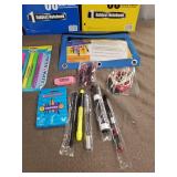 LOT OF RANDOM SCHOOL SUPPLIES