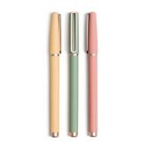 U Brands 3ct Soft Touch Felt Tip Pens - Rose Gold Accents: 0.7mm Black Ink, Journaling & Cute Pens, Stationery Set