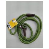 Fida Durable Slip Lead Dog Leash, 6 FT x 3/8" Heavy Duty Dog Loop Leash, Comfortable Strong Rope Slip Leash for Small Dogs and Puppies, No Pull Pet Training Leash with Highly Reflective(3/8", Green)