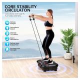 $104 Vibration Plate Exercise Machine, 200 Speeds & 330 Lbs Capacity