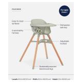 $195 Lalo The Chair 3-in-1 Convertible High Chair, Sage