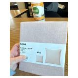 2 pack! AINA by IKEA Cushion cover white, 26x26