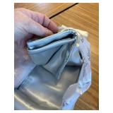 $82 Blissy Silk Pillowcase - 100% Pure Mulberry Silk - King, Silver