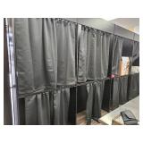 Modular Room Divider with Storage (rods/curtains included)