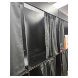 Modular Room Divider with Storage (rods/curtains included)