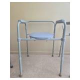 Adjustable Medical Commode Chair