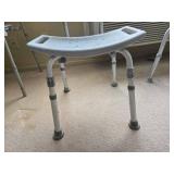 Adjustable Medical Shower Chair with Back Support