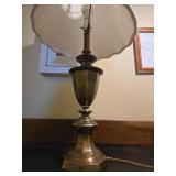 Table Lamp, Dresser and Standing Fan