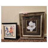 Mixed Media Art Collection - Abstract Jazz & Magnolia