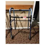 Carex Wheeled Folding Walker