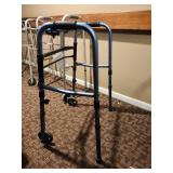 Carex Wheeled Folding Walker