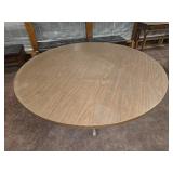 53.5in Round Pedestal Dining Table