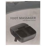 MOUNTRAX Foot Massager Machine with Heat, Gifts for Women Men, Shiatsu Foot Massager with Remote Control, Deep Kneading and Soothing Heat, Fits Feet Up to Men Size 12 (Black