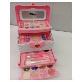 Kids Makeup Kit for Girl - Kids Makeup Kit Toys for Girls,Play Real Makeup Girls Toys,Washable Make Up for Little Girls,Non Toxic Toddlers Cosmetic for Children Age 3-12 Years Old,Teen (Pink)