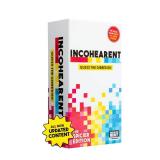 Incohearent, The Guess the Gibberish Party Game by Relatable, A Funny Card Game for Adults, Great for Bachelorette Party Games or Game Night Games, Includes 400 Cards, Instructions, and 1 Sand Timer