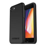 OtterBox Symmetry Series Slim Case for iPhone SE 3rd Gen (2022), iPhone SE 2nd (2020), iPhone 8 and iPhone 7 (NOT Plus) - Bulk Packaging - Black