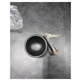 Cast Iron Mortar & Pestle Set 3 Inch, Herb Grinder, Pill Crusher, Molcajete. Heavy Duty Cast Iron morter and pessel by New Age Imports, Inc.(MP1- Cast Iron MP 3")