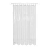 Mrs Awesome Extra Long Shower Curtain Liner with 3 Magnets, Ceiling to Floor XL PEVA Plastic Shower Curtain for Bathroom Lightweight & Waterproof, 72 x 96, Clear