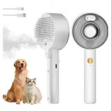 Cat Steam Brush for Shedding Spritz Defur Comb for Cats Cloud Care Cat Brush for Indoor Cats Shedding Steam Cat Brush for Long Short Hair Cats Dogs 2024 New Spray Pet Grooming Brush for Massage Clean