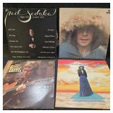 Vintage 1970s Folk Rock Vinyl Records Collection