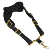 adorence Padded Saxophone Neck Strap - Sax Strap with Metal Swivel Snap Hook & Removable Neck Pad - H09 Black