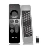 WeChip W3 Air Mouse 4-in-1 W3 Voice Remote 2.4g Wireless Remote Control for Nvidia Shield/Android Tv Box/PC/Projector/HTPC/All-in-one PC