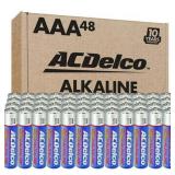 ACDelco Super Alkaline AAA Batteries 48-Count