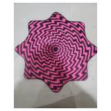 Mougee Star Mini Flow Star - Neon Series - 20" Diameter - Smaller Size for Smaller Hands and Easier Spinning (Pink)