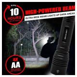 GearLight S2000 LED Flashlight High Lumens - Super Bright, Powerful, Mid-Size Tactical Flashlight for Outdoor Activity & Emergency Use